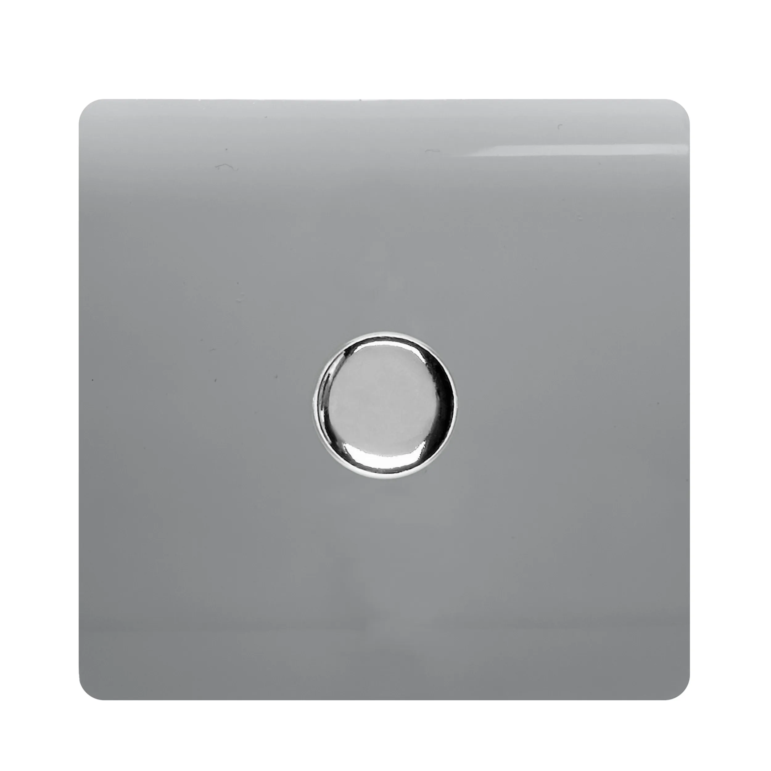 1 Gang 1 Way LED Dimmer Switch Silver